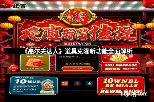 《高尔夫达人》道具克隆新功能全面解析